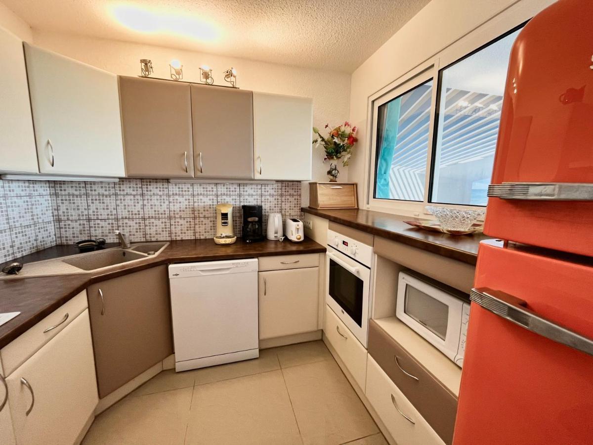Barcaresa-Ravissant Appartement Piscine Vue Mer Wifi Parking Gratuit Le Barcarès Kültér fotó